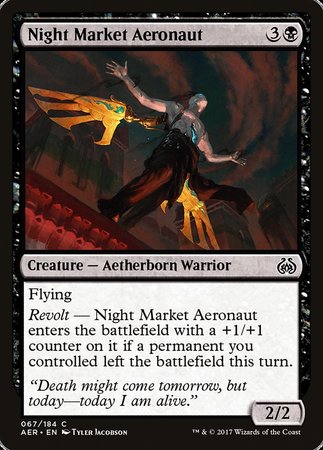 Night Market Aeronaut [Aether Revolt] | Rook's Games and More