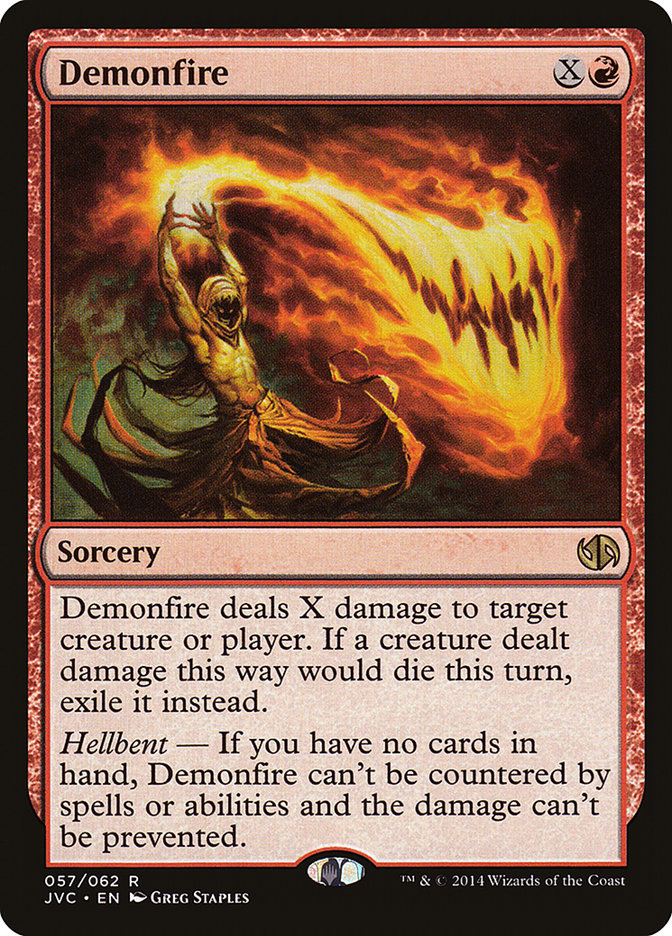Demonfire [Duel Decks Anthology] | Rook's Games and More