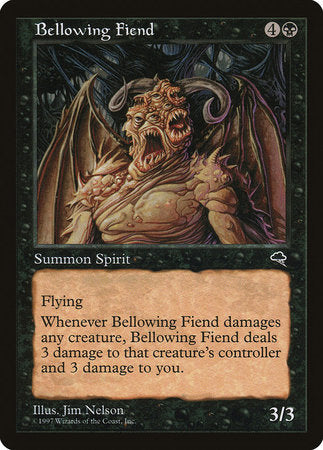 Bellowing Fiend [Tempest] | Rook's Games and More