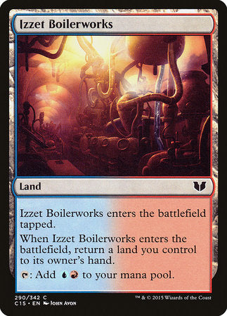 Izzet Boilerworks [Commander 2015] | Rook's Games and More