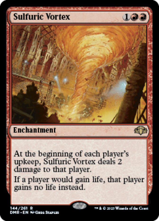 Sulfuric Vortex [Dominaria Remastered] | Rook's Games and More