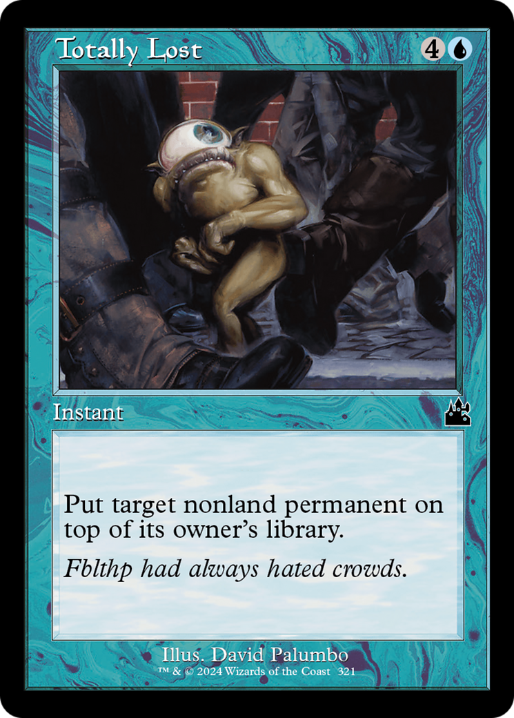 Totally Lost (Retro Frame) [Ravnica Remastered] | Rook's Games and More