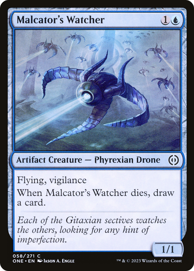 Malcator's Watcher [Phyrexia: All Will Be One] | Rook's Games and More