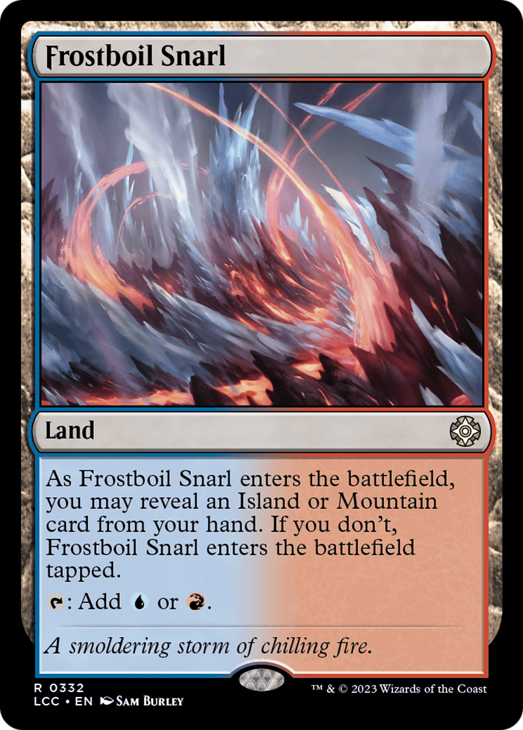 Frostboil Snarl [The Lost Caverns of Ixalan Commander] | Rook's Games and More