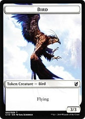 Bird (002) // Sculpture Double-sided Token [Commander 2019 Tokens]
