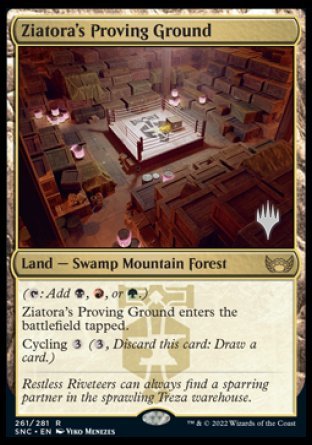 Ziatora's Proving Ground (Promo Pack) [Streets of New Capenna Promos] | Rook's Games and More