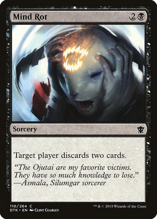 Mind Rot [Dragons of Tarkir] | Rook's Games and More