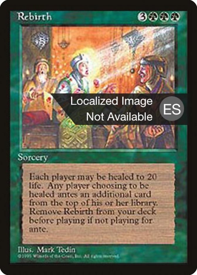 Rebirth [Fourth Edition (Foreign Black Border)] | Rook's Games and More