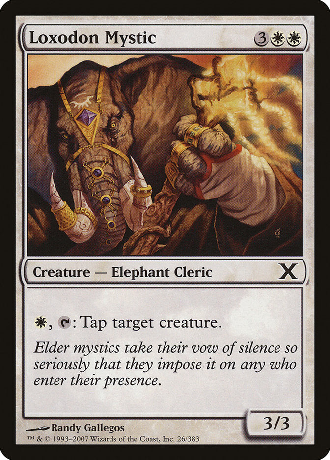 Loxodon Mystic [Tenth Edition] | Rook's Games and More