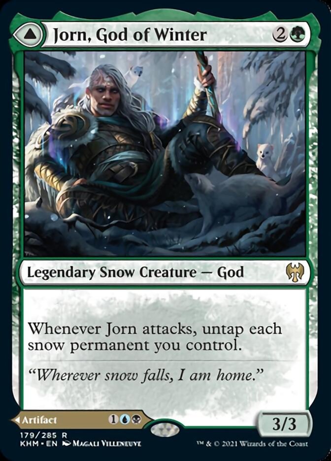 Jorn, God of Winter // Kaldring, the Rimestaff [Kaldheim] | Rook's Games and More