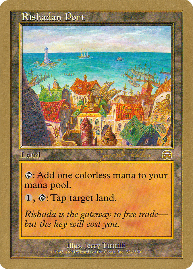 Rishadan Port (Janosch Kuhn) [World Championship Decks 2000] | Rook's Games and More
