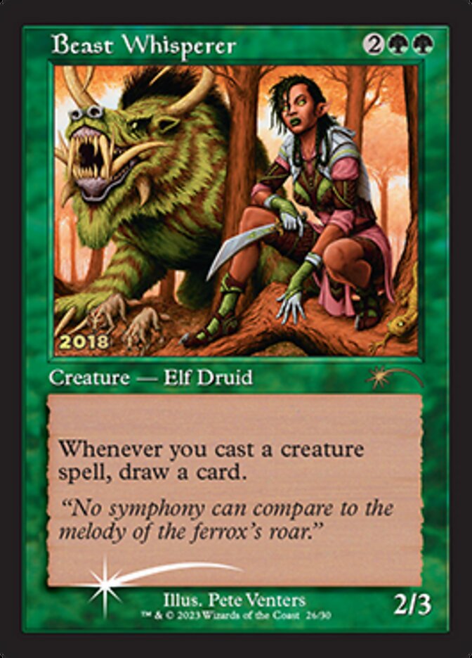 Beast Whisperer [30th Anniversary Promos] | Rook's Games and More