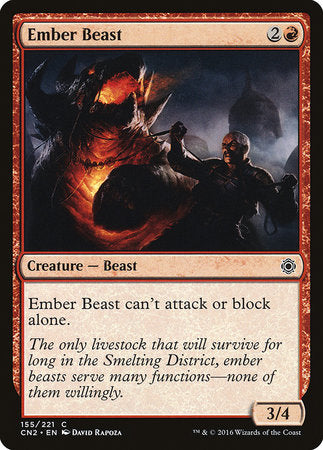 Ember Beast [Conspiracy: Take the Crown] | Rook's Games and More