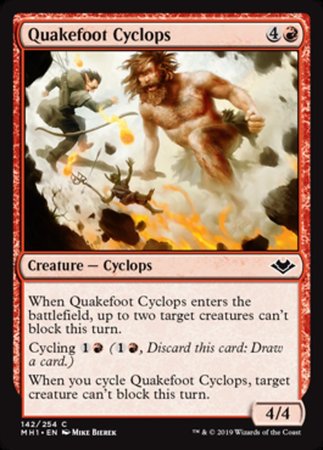 Quakefoot Cyclops [Modern Horizons] | Rook's Games and More