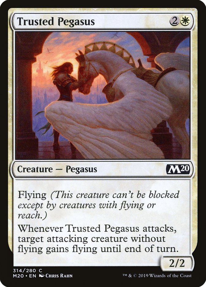 Trusted Pegasus [Core Set 2020] | Rook's Games and More
