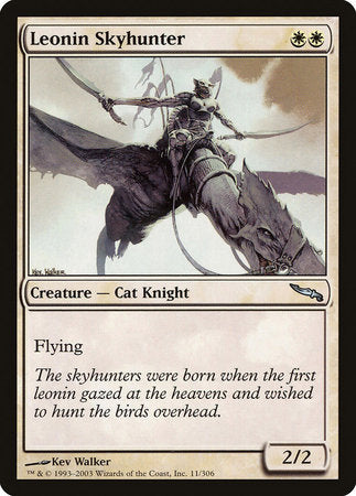 Leonin Skyhunter [Mirrodin] | Rook's Games and More