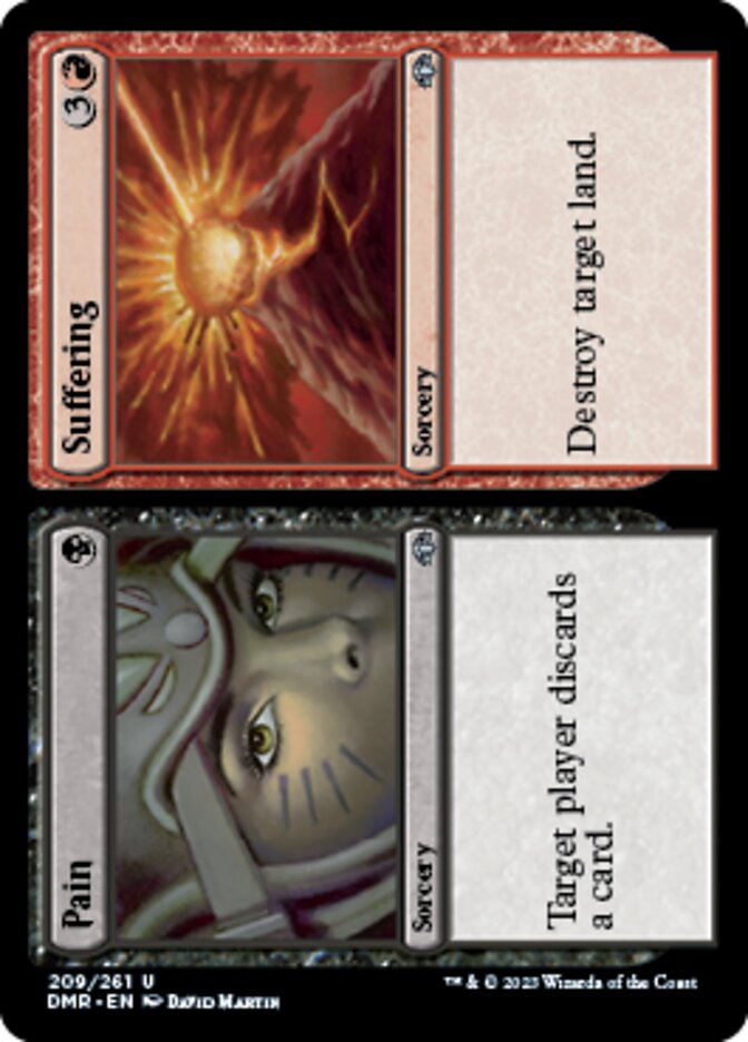 Pain // Suffering [Dominaria Remastered] | Rook's Games and More