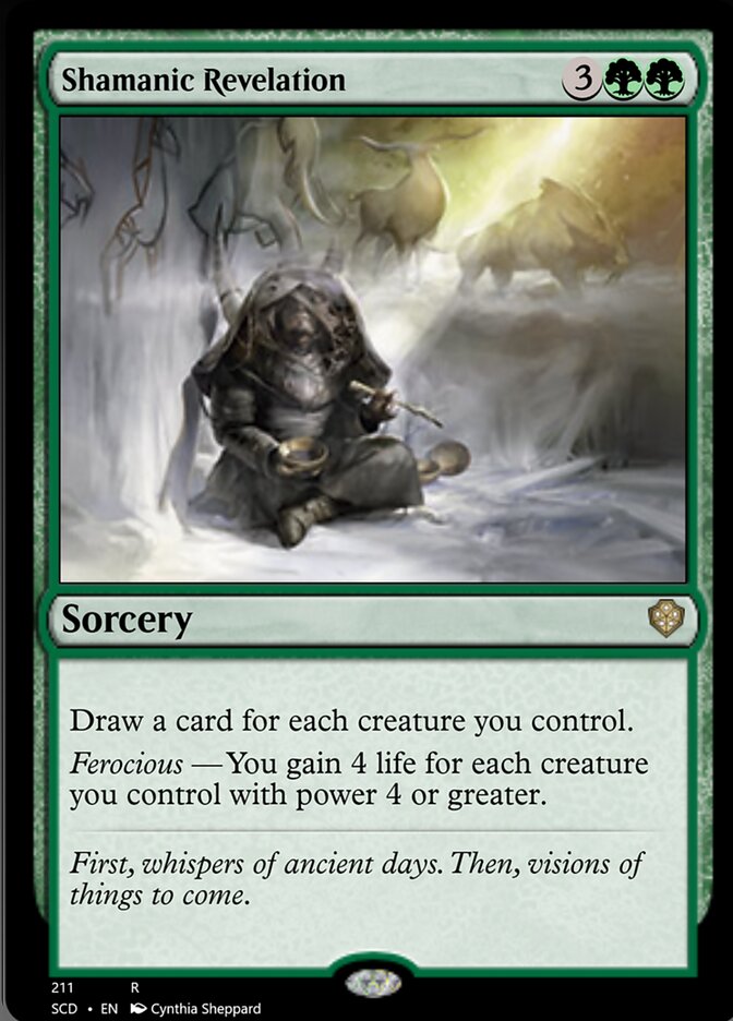 Shamanic Revelation [Starter Commander Decks] | Rook's Games and More