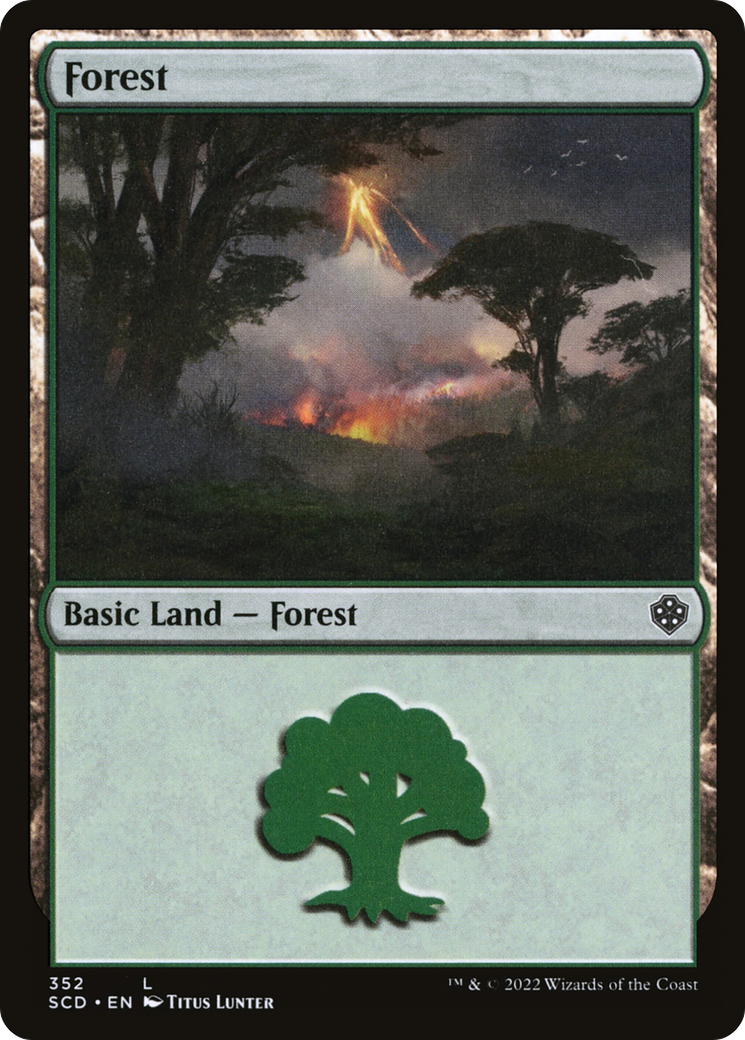 Forest (352) [Starter Commander Decks] | Rook's Games and More