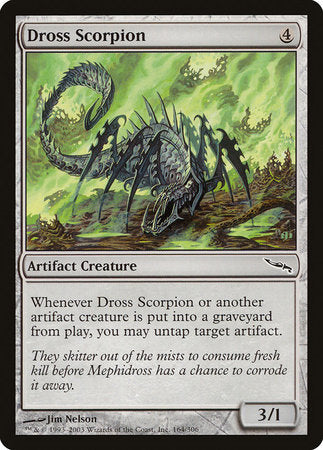 Dross Scorpion [Mirrodin] | Rook's Games and More