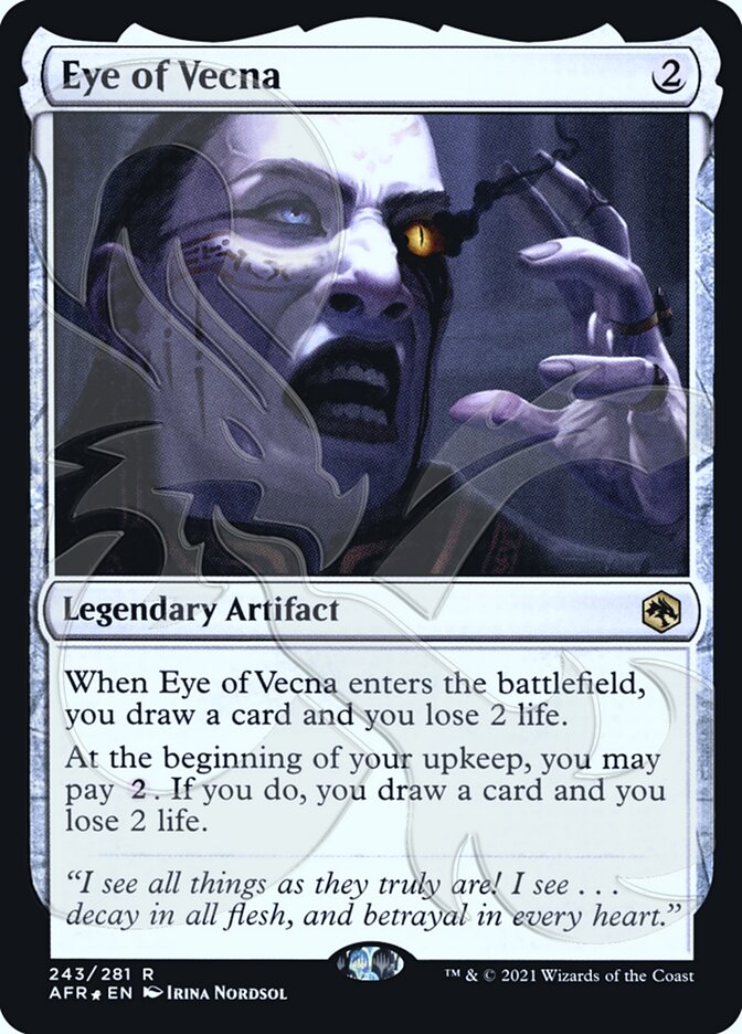 Eye of Vecna (Ampersand Promo) [Dungeons & Dragons: Adventures in the Forgotten Realms Promos] | Rook's Games and More