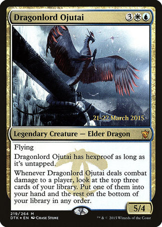 Dragonlord Ojutai [Dragons of Tarkir Promos] | Rook's Games and More