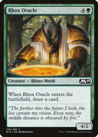 Rhox Oracle [Core Set 2019] | Rook's Games and More
