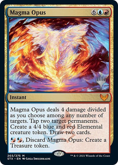 Magma Opus (Promo Pack) [Strixhaven: School of Mages Promos] | Rook's Games and More