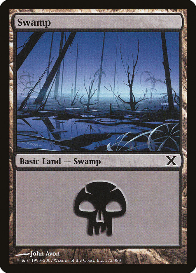 Swamp (372) [Tenth Edition] | Rook's Games and More