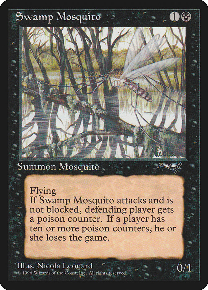 Swamp Mosquito (Facing Side) [Alliances] | Rook's Games and More