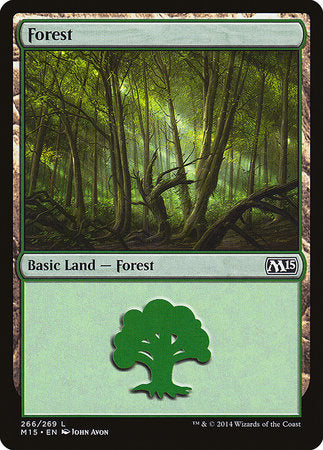 Forest (266) [Magic 2015] | Rook's Games and More