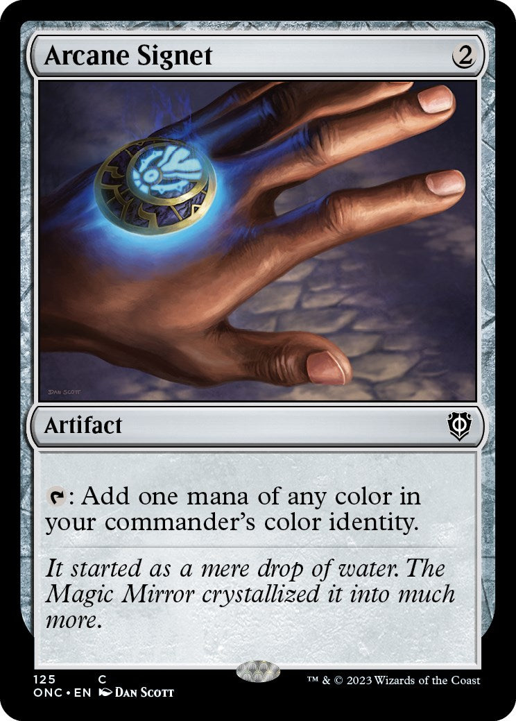 Arcane Signet [Phyrexia: All Will Be One Commander] | Rook's Games and More
