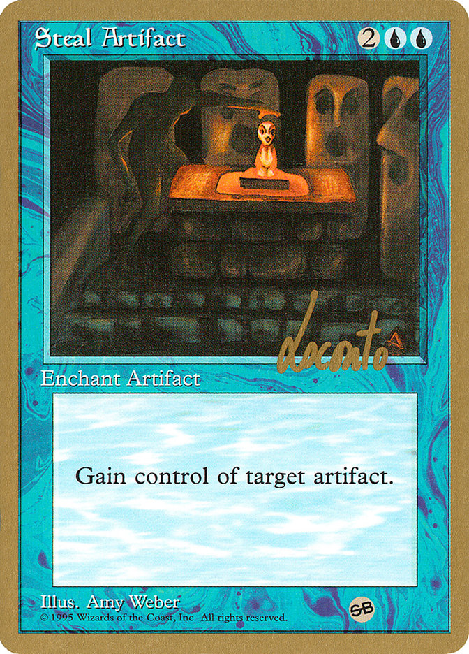 Steal Artifact (Michael Loconto) (SB) [Pro Tour Collector Set] | Rook's Games and More