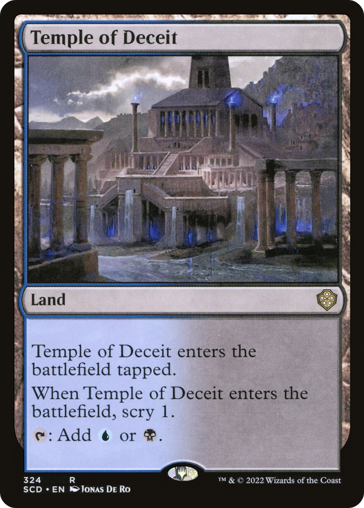 Temple of Deceit [Starter Commander Decks] | Rook's Games and More