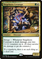 Siegehorn Ceratops [Rivals of Ixalan Promos]