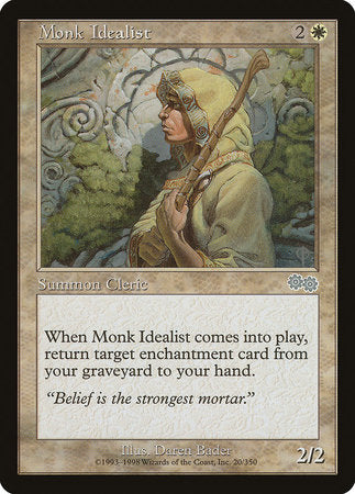 Monk Idealist [Urza's Saga] | Rook's Games and More