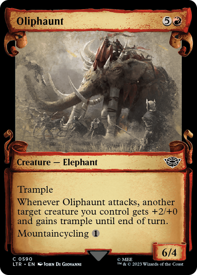 Oliphaunt [The Lord of the Rings: Tales of Middle-Earth Showcase Scrolls] | Rook's Games and More