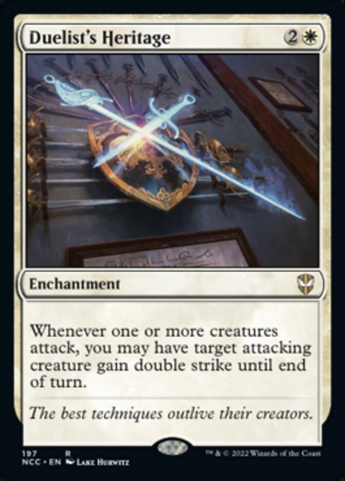 Duelist's Heritage [Streets of New Capenna Commander] | Rook's Games and More