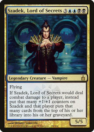 Szadek, Lord of Secrets [Ravnica: City of Guilds] | Rook's Games and More