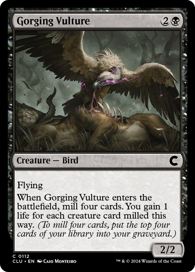 Gorging Vulture [Ravnica: Clue Edition] | Rook's Games and More