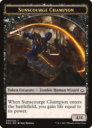 Sunscourge Champion Token [Hour of Devastation Tokens] | Rook's Games and More
