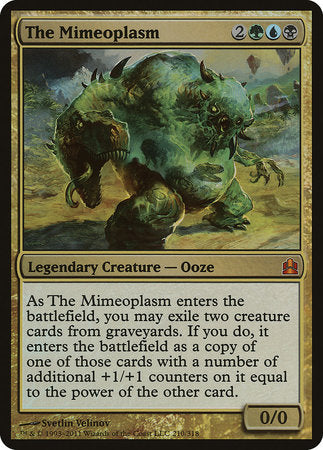 The Mimeoplasm (Oversized) [Commander 2011 Oversized] | Rook's Games and More