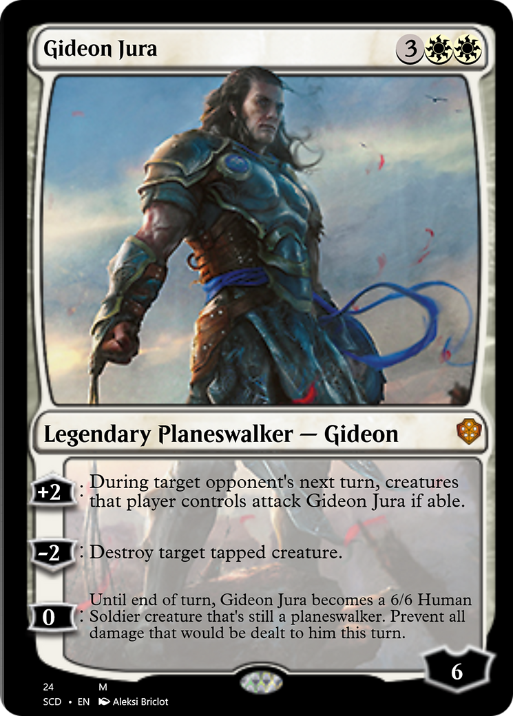 Gideon Jura [Starter Commander Decks] | Rook's Games and More