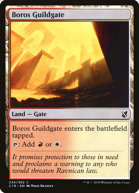 Boros Guildgate [Commander 2019] | Rook's Games and More