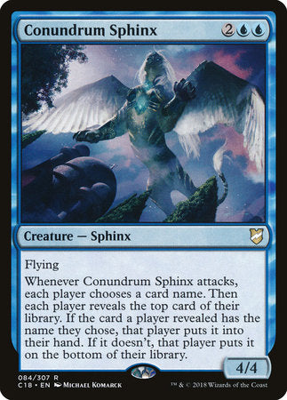 Conundrum Sphinx [Commander 2018] | Rook's Games and More