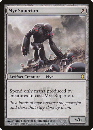 Myr Superion [New Phyrexia] | Rook's Games and More