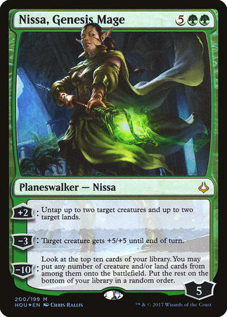 Nissa, Genesis Mage [Hour of Devastation] | Rook's Games and More