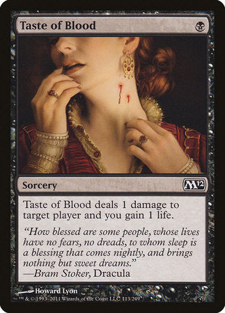 Taste of Blood [Magic 2012] | Rook's Games and More