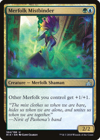 Merfolk Mistbinder [Rivals of Ixalan] | Rook's Games and More