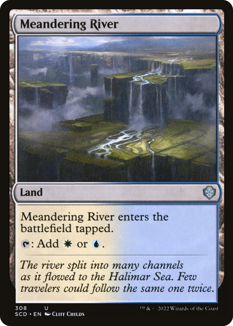 Meandering River [Starter Commander Decks] | Rook's Games and More